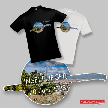 T-Shirt Juist 2026 schwarz